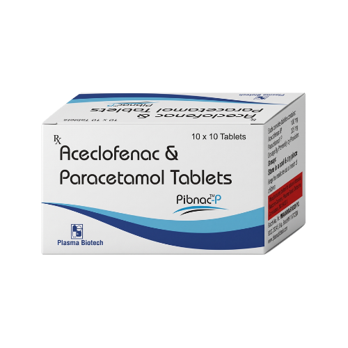 Pibnac-P – Aceclofenac and Paracetamol Tablets by Plasma Biotech